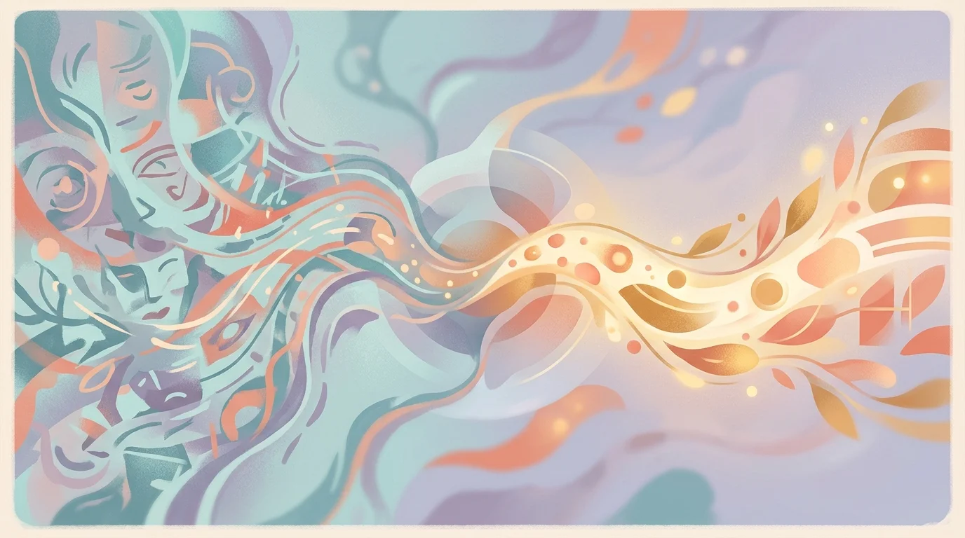 Визуализация обработки эмоциональных паттернов ИИ-ботом