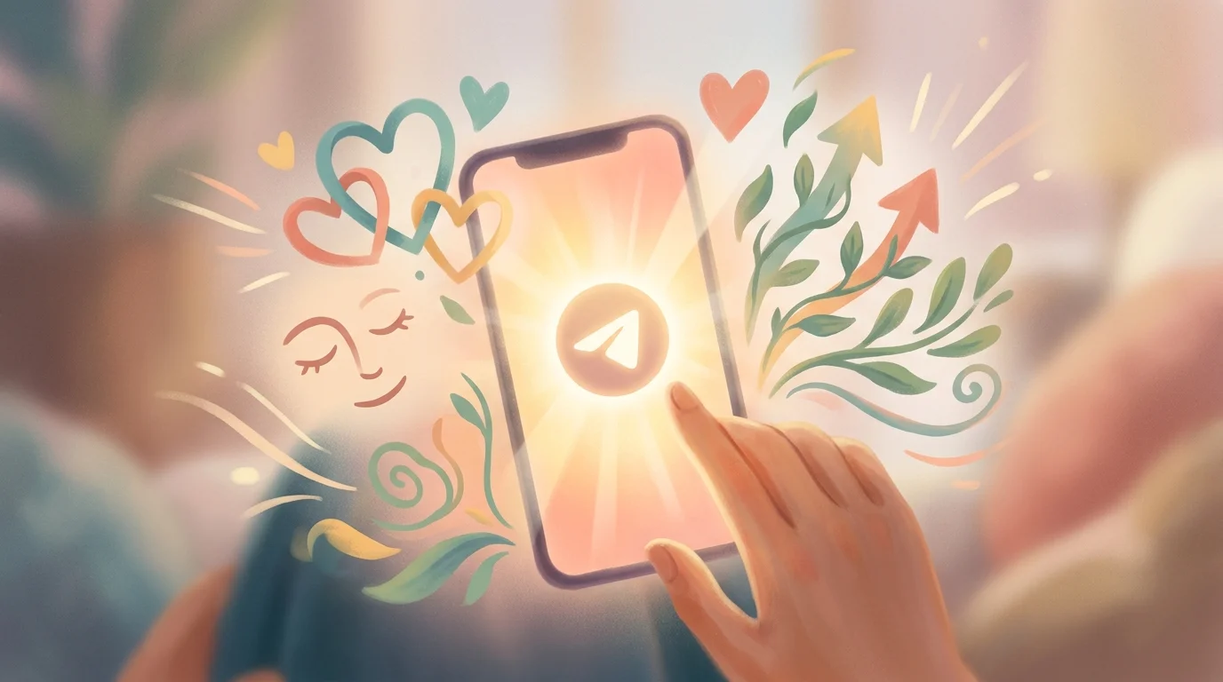 Первый шаг к психологической поддержке через Телеграм