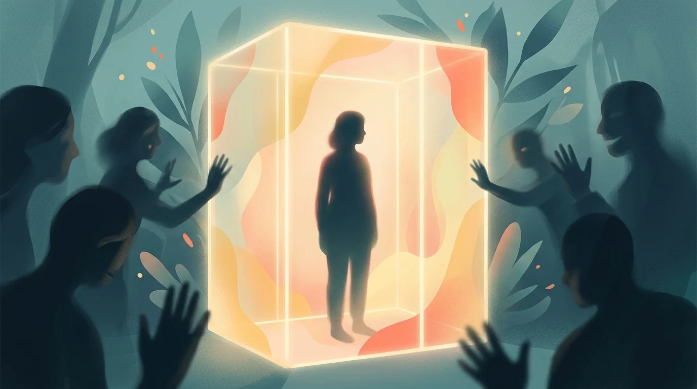 Защита приватности подростка в анонимном чате - символическое изображение