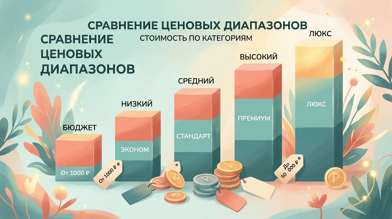 Сравнение стоимости онлайн консультаций психолога по категориям специалистов