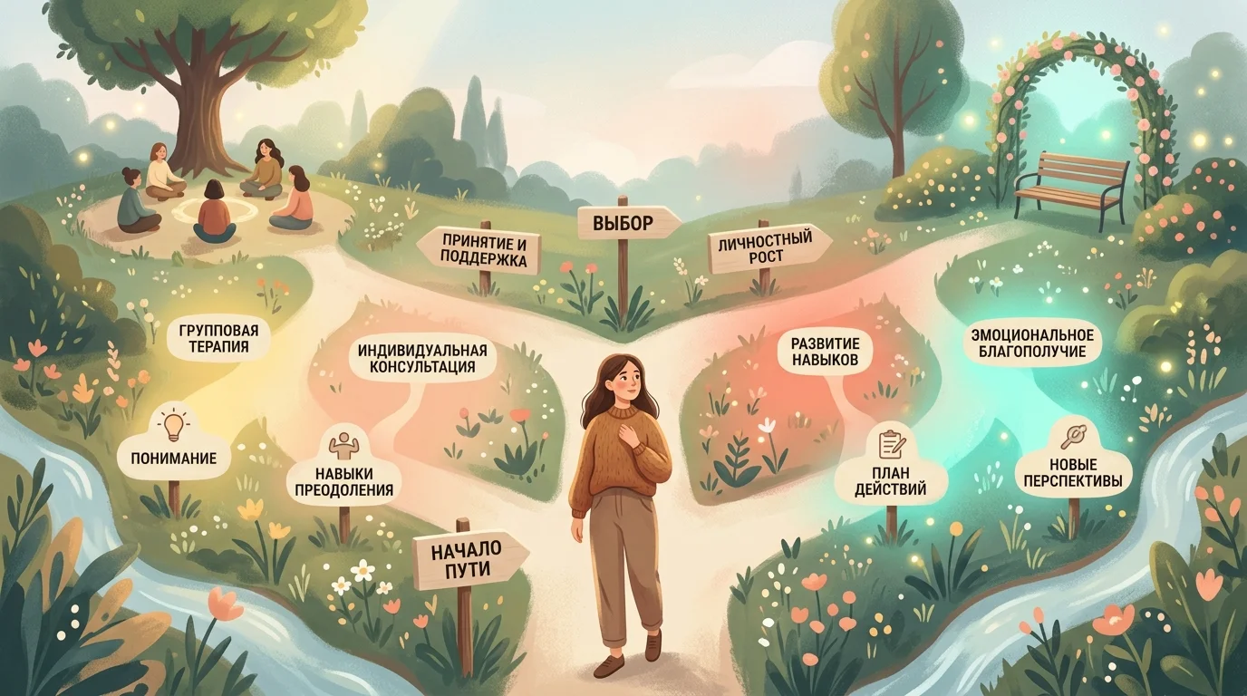 Выбор подходящего пути получения психологической помощи