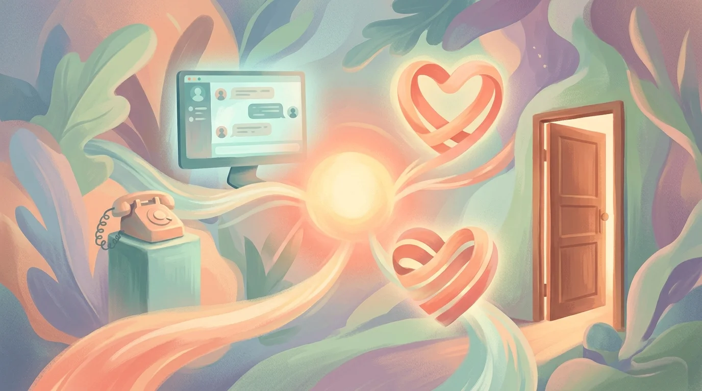 Различные каналы психологической поддержки для женщин