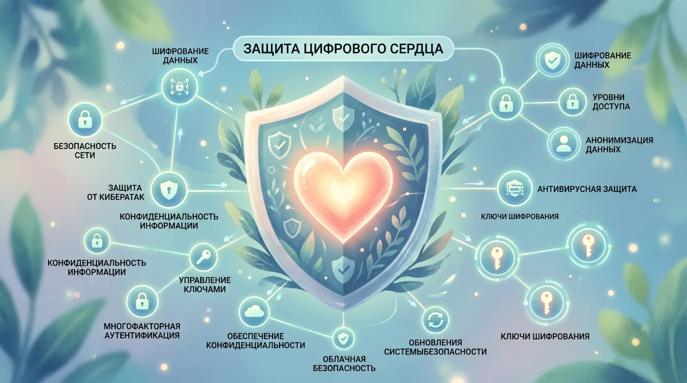 Защита данных и конфиденциальность в ИИ-психологе