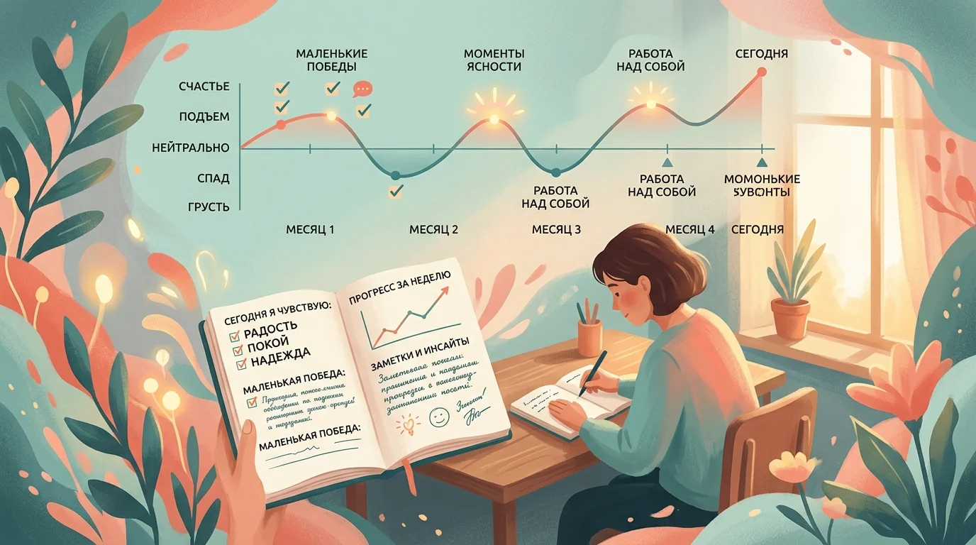 Отслеживание прогресса и эффективности ИИ-психолога