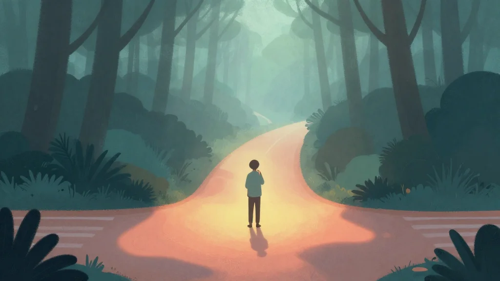 Человек на перекрёстке между сомнениями и возможностями личностного роста